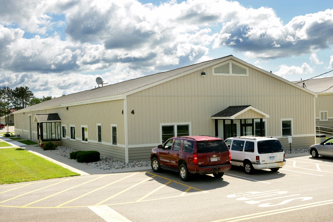 exterior picture of Building 4 - pre-engineered steel building